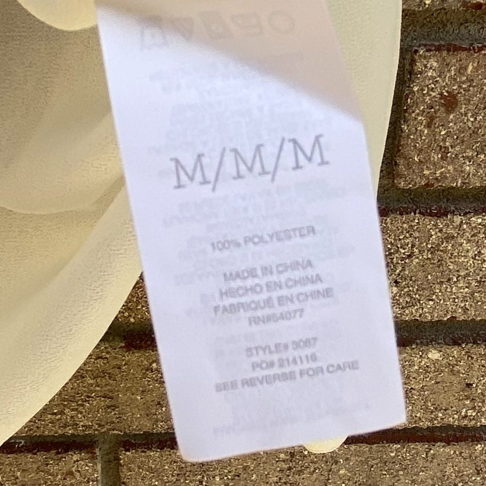 Cabi Sheer Playwright Button Down Blouse - image 6